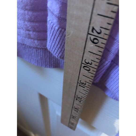 Laura Scott Lightweight Lilac Sweater L - Picture 7 of 7